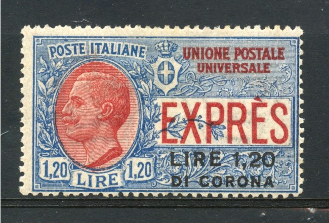 DALMAZIA - 1922 - LOTTO/OCP827 - ESPRESSO NON EMESSO