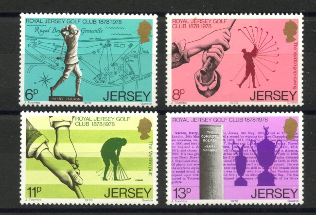1978 - JERSEY - LOTTO/40893 - GOLF CLUB 4 v. - NUOVi
