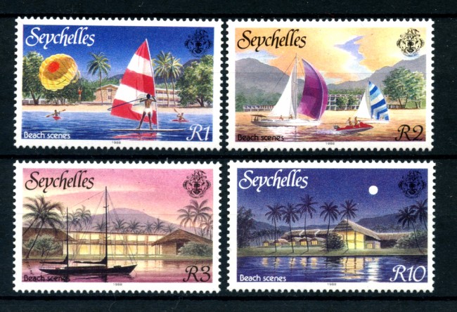 1988 - SEYCHELLES - LOTTO/20044 - TURISMO 4v. - NUOVI