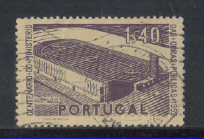 1952 - LOTTO/9743BU - PORTOGALLO - 1,40e. STADIO - USATO