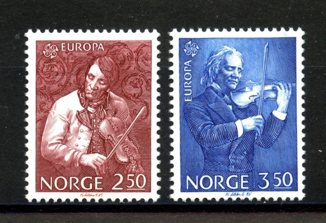 1985 - NORVEGIA - LOTTO/41418 - EUROPA 2v. - NUOVI