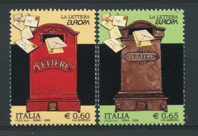 2008 - LOTTO/13787 - REPUBBLICA - EUROPA 2v. - NUOVI