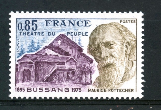 1975 - FRANCIA - 85c. TEATRO POPOLARE - NUOVO - LOTTO/30075