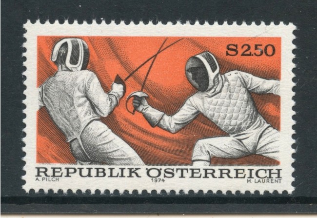 1974 - AUSTRIA - SPORT SCHERMA - NUOVO - LOTTO/28013