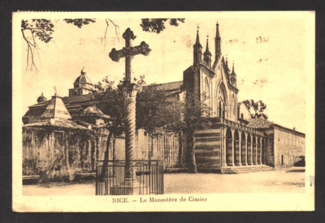 FRANCIA- NIZZA - LOTTO/10481 - LE MONASTERE DE CIMIEZ
