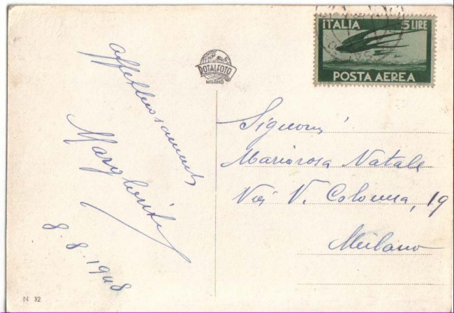 1948 - LBF/692 - SALSOMAGGIORE - CARTOLINA ILLUSTRATA