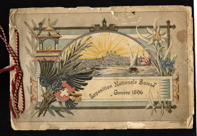 SVIZZERA - 1896 - LOTTO/10483 - ESPOSITION NATIONALE SUISSE