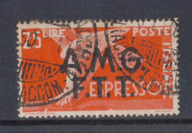 1947/48 - LOTTO/2207 - TRIESTE A -  25 LIRE ESPRESSO USATO