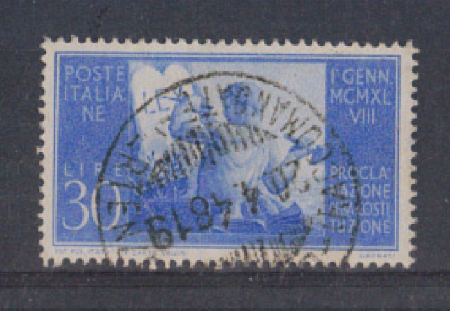 1948 - LOTTO/6051U - REPUBBLICA - 30 LIRE NUOVA COSTITUZIONE