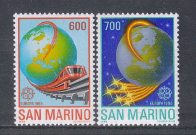 1988 - LOTTO/8083 - SAN MARINO -  EUROPA 2v . - NUOVI