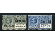 1927 - LOTTO/11549 - REGNO - POSTA AEREA 2v. - LING.