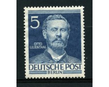 1952/53 - LOTTO/11937 - BERLINO - 5p. LILIENTHAL - NUOVO 1952/53 - LOTTO/11937 - BERLINO - 5p. LILIENTHAL - NUOVO