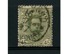 1891 - LOTTO/12054 - REGNO - 45c. UMBERTO I° - USATO 1891 - LOTTO/12054 - REGNO - 45c. UMBERTO I° - USATO