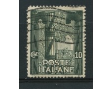 1923 - LOTTO/12059 - EGNO - 10c. MARCIA SU ROMA - USATO 1923 - LOTTO/12059 - EGNO - 10c. MARCIA SU ROMA - USATO