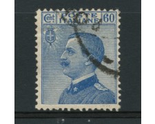 1923 - LOTTO/12062 - REGNO - 60c. AZZURRO - USATO