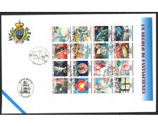 1998 - LOTTO/12190 - SAN MARINO - FANTASCIENZA  FOGLIETTO - BUSTA FDC