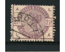 1883 - LOTTO/12305 - GRAN BRETAGNA - 2,5p. VIOLETTO POS. AL - USATO 1883 - LOTTO/12305 - GRAN BRETAGNA - 2,5p. VIOLETTO POS. AL - USATO