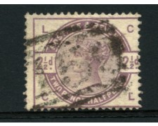1883 - LOTTO/12307 - GRAN BRETAGNA - 2,5p. VIOLETTO POS. LC - USATO 1883 - LOTTO/12307 - GRAN BRETAGNA - 2,5p. VIOLETTO POS. LC - USATO