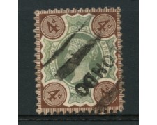 1887 - LOTTO/12313 - GRAN BRETAGNA - 4p. GIUBILEO REGINA VITTORIA - USATO 1887 - LOTTO/12313 - GRAN BRETAGNA - 4p. GIUBILEO REGINA VITTORIA - USATO