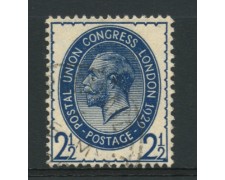 1929 - LOTTO/12335 - GRAN BRETAGNA - 2,5p. CONGRESSO UPU - USATO