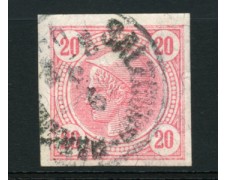 1899 - LOTTO/12351 - AUSTRIA - 20h. ROSA PER GIORNALI - USATO 1899 - LOTTO/12351 - AUSTRIA - 20h. ROSA PER GIORNALI - USATO
