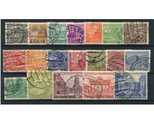 1949 - LOTTO/12558 - BERLINO - MONUMENTI 19v. - USATI 1949 - LOTTO/12558 - BERLINO - MONUMENTI 19v. - USATI