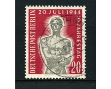 1954 - LOTTO/12568 - 20p. ATTENTATO - USATO 1954 - LOTTO/12568 - 20p. ATTENTATO - USATO