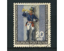 1954 - LOTTO/12569 - BERLINO - 20+10p. ESPOSIZIONE FILATELICA - USATO 1954 - LOTTO/12569 - BERLINO - 20+10p. ESPOSIZIONE FILATELICA - USATO