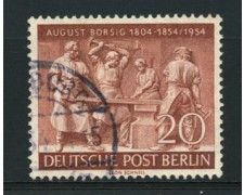 1954 - LOTTO/12570 - BERLINO - 20p. ESPOSIZIONE INDUSTRIALE - USATO 1954 - LOTTO/12570 - BERLINO - 20p. ESPOSIZIONE INDUSTRIALE - USATO