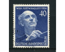 1955 - LOTTO/12571 - BERLINO - 40p. FESTIVAL MUSICALE - USATO 1955 - LOTTO/12571 - BERLINO - 40p. FESTIVAL MUSICALE - USATO