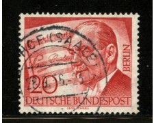 1956 - LOTTO/12579 - BERLINO - 20p. PAUL LINCKE - USATO 1956 - LOTTO/12579 - BERLINO - 20p. PAUL LINCKE - USATO