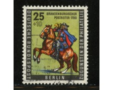 1956 - LOTTO/12581 - BERLINO - 25+10p. GIORNATA FRANCOBOLLO - USATO 1956 - LOTTO/12581 - BERLINO - 25+10p. GIORNATA FRANCOBOLLO - USATO