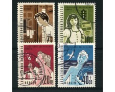 1960 - LOTTO/12588 - BERLINO - PRO COLONIE ESTIVE 4v. - USATI 1960 - LOTTO/12588 - BERLINO - PRO COLONIE ESTIVE 4v. - USATI