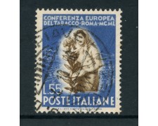 1950 - REPUBBLICA - 55 LIRE TABACCO - USATO - LOTTO/12601H