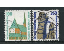 1989 - LOTTO/12620 - BERLINO - 100p./350p. MONUMENTI CELEBRI - USATI 1989 - LOTTO/12620 - BERLINO - 100p./350p. MONUMENTI CELEBRI - USATI