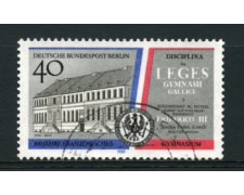 1989 - LOTTO/12632 - BERLINO - 40p. LICEO FRANCESE - USATO 1989 - LOTTO/12632 - BERLINO - 40p. LICEO FRANCESE - USATO