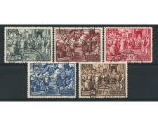 1951 - LOTTO/12765 - VATICANO - CONCILIO DI CALCEDONIA 5v. - USATI 1951 - LOTTO/12765 - VATICANO - CONCILIO DI CALCEDONIA 5v. - USATI
