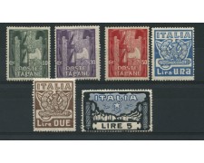 1923 - LOTTO/13025 - REGNO - MARCIA SU ROMA 6v. - NUOVI