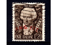 1949 - LOTTO/13072 - TRIESTE A - 20 LIRE VITTORIO ALFIERI - USATO