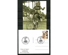 2013 - LOTTO/13081 - ITALIA -  INAUGURAZIONE DI UNA VIA A ORESTE MAGNI - CARTOLINA UFFICIALE