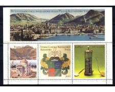 1999 - ITALIA - LOTTO/13131 - BICENTENARIO INVENZIONE DELLA PILA 1999 - ITALIA - LOTTO/13131 - BICENTENARIO INVENZIONE DELLA PILA