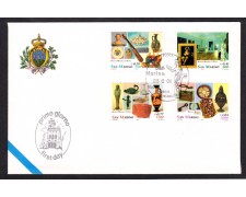 2001 - LOTTO/13311 - SAN MARINO - MUSEO DI STATO - BUSTA FDC