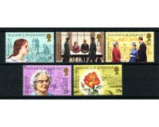 1984 - LOTTO/13419 - GUERNSEY - SIBYL HATHAWAY 5v. 1984 - LOTTO/13419 - GUERNSEY - SIBYL HATHAWAY 5v.