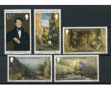 1980 - LOTTO/13424 - GUERNSEY - NATALE 5v.