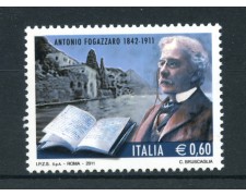 2011 - LOTTO/13452 - REPUBBLICA - ANTONIO FOGAZZARO - NUOVO