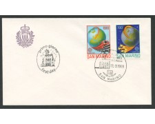 1988 - LOTTO/13495 - SAN MARINO - EUROPA BUSTA FDC
