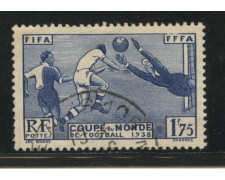 1938 - LOTTO/13508 - FRANCIA - MONDIALI DI CALCIO - USATO 1938 - LOTTO/13508 - FRANCIA - MONDIALI DI CALCIO - USATO