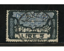 1923 - LOTTO/13510 - REGNO - 5 LIRE MARCIA SU ROMA  - USATO