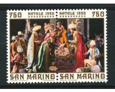 1990 - LOTTO/13582 - SAN MARINO NATALE 2v. NUOVI 1990 - LOTTO/13582 - SAN MARINO NATALE 2v. NUOVI