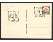 1986 - LOTTO/13766 - ITALIA - INCONTRO COMO/BRESCIA - ANNULLO